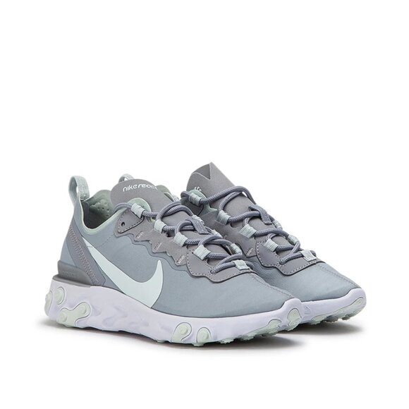 Nike Shoes - Nike Women's Gray React Element 55 BQ2728-005 Athletic Running Shoes Size 6.5